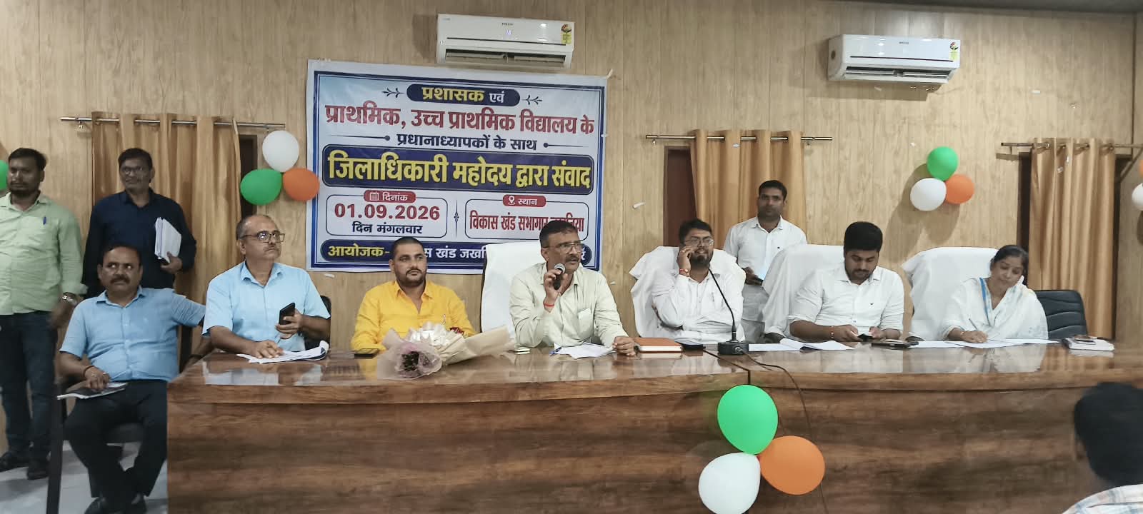 विद्यालयों में दूषित पानी मिला तो जिम्मेदारों पर होगी कार्रवाई : सीडीओ