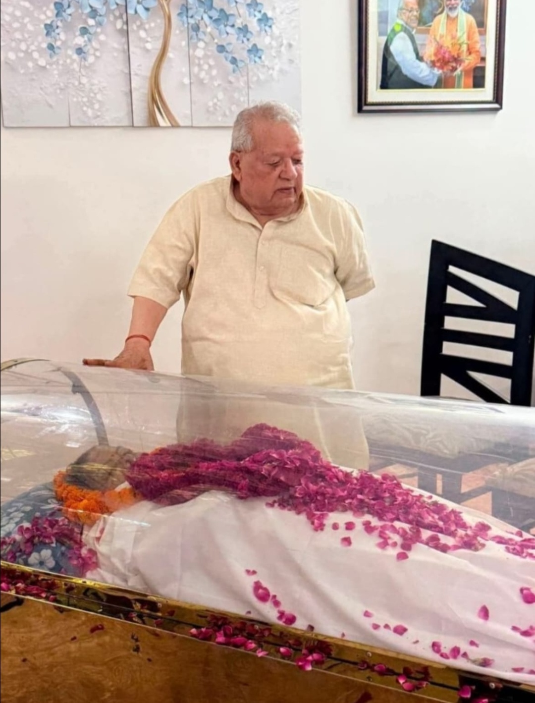पूर्व राज्यपाल कलराज मिश्रा की धर्मपत्नी श्रीमती सत्यवती मिश्रा का निधन, भाजपा में शोक की लहर