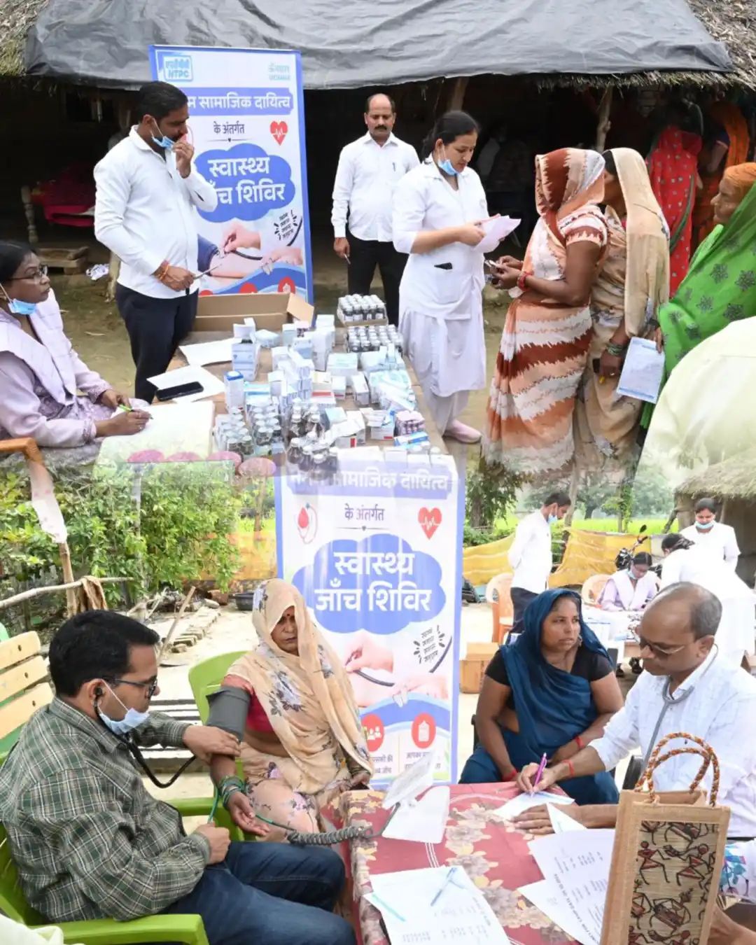 *एनटीपीसी ऊँचाहार सीएसआर पहल: ग्रामीणों को मिली बेहतर स्वास्थ्य सेवाएं, आयोजित हुआ निःशुल्क चिकित्सा शिविर,