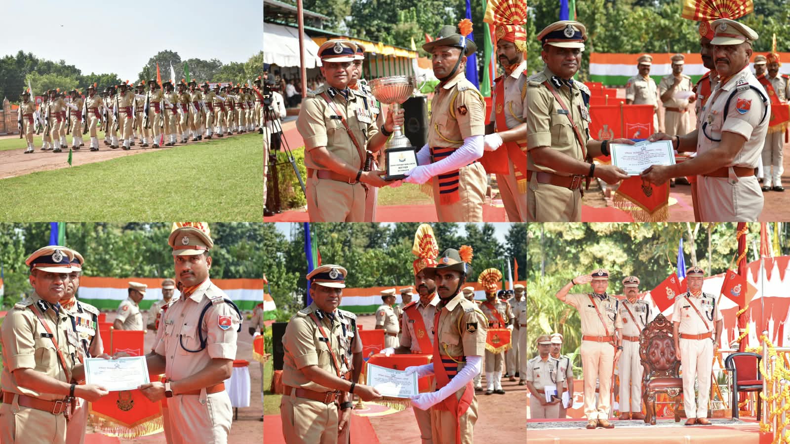 गोरखपुर में राजस्थान पुलिस RAC के 481 प्रशिक्षुओं का दीक्षांत समारोह संपन्न